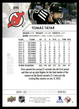 Load image into Gallery viewer, 2021-22 Upper Deck #595 Tomas Tatar
