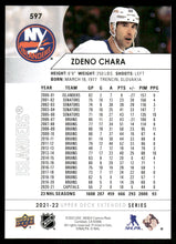 Load image into Gallery viewer, 2021-22 Upper Deck #597 Zdeno Chara
