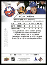 Load image into Gallery viewer, 2021-22 Upper Deck #599 Noah Dobson
