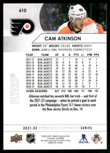 Load image into Gallery viewer, 2021-22 Upper Deck #610 Cam Atkinson
