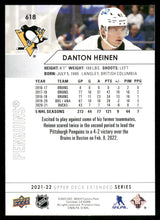 Load image into Gallery viewer, 2021-22 Upper Deck #618 Danton Heinen
