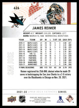 Load image into Gallery viewer, 2021-22 Upper Deck #626 James Reimer
