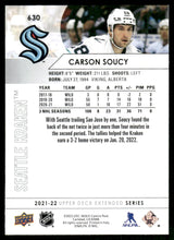 Load image into Gallery viewer, 2021-22 Upper Deck #630 Carson Soucy
