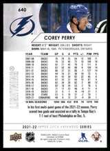 Load image into Gallery viewer, 2021-22 Upper Deck #640 Corey Perry
