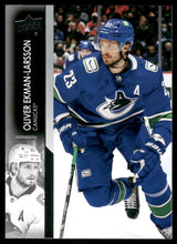 将图片加载到图库查看器，2021-22 Upper Deck #648 Oliver Ekman-Larsson
