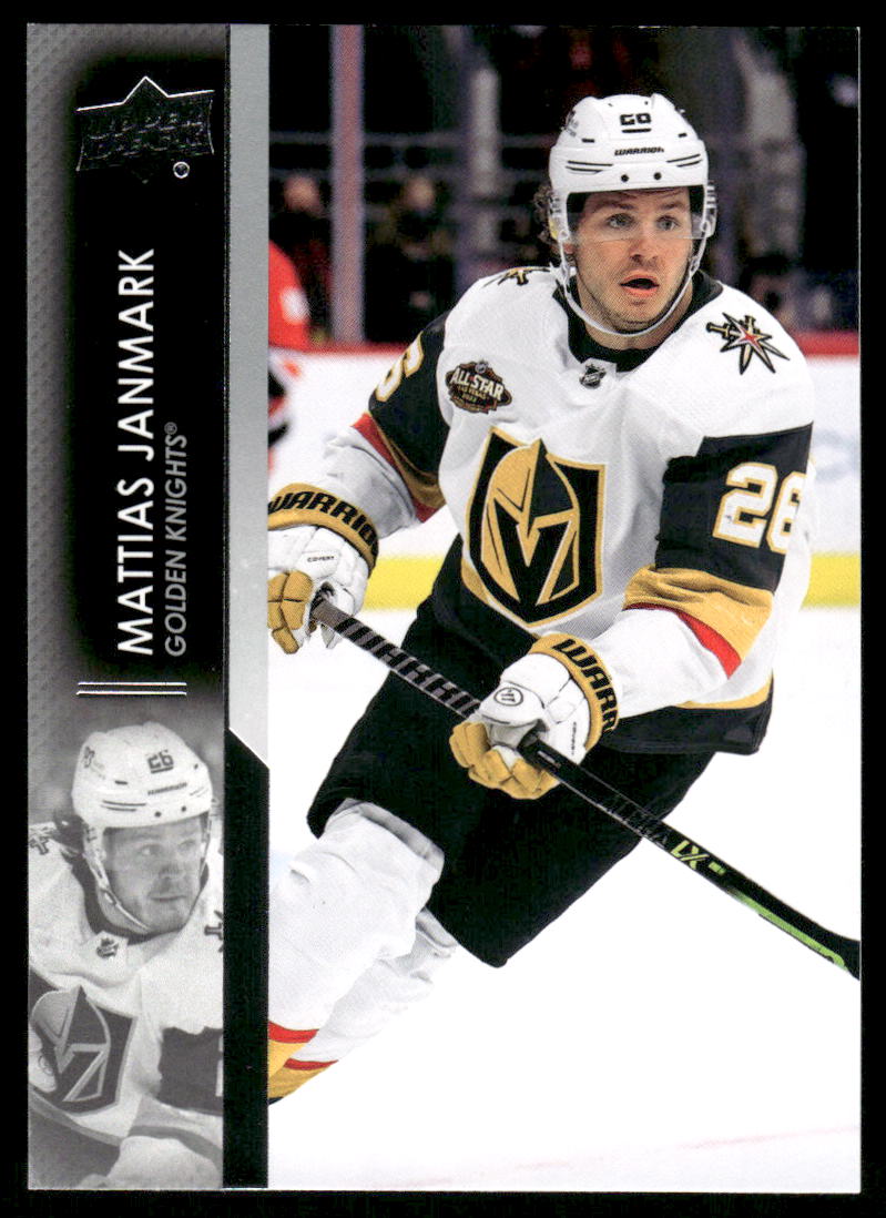 2021-22 Upper Deck #658 Mattias Janmark