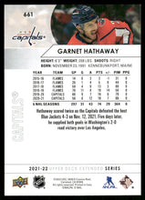 Load image into Gallery viewer, 2021-22 Upper Deck #661 Garnet Hathaway
