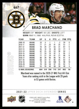 Load image into Gallery viewer, 2021-22 Upper Deck #667 Brad Marchand
