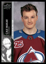 Load image into Gallery viewer, 2021-22 Upper Deck #671 Cale Makar
