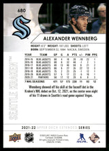 Load image into Gallery viewer, 2021-22 Upper Deck #680 Alexander Wennberg
