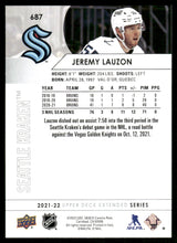 Load image into Gallery viewer, 2021-22 Upper Deck #687 Jeremy Lauzon
