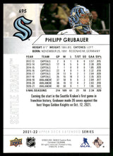 Load image into Gallery viewer, 2021-22 Upper Deck #695 Philipp Grubauer
