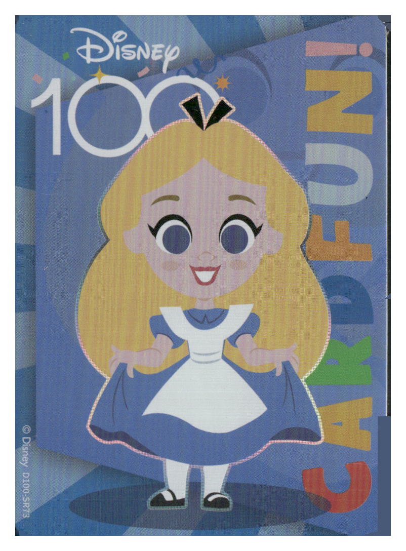 2023 Card.fun Disney 100 Joyful #D100-SR73 Alice