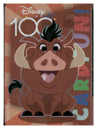 2023 Card.fun Disney 100 Joyful #D100-SR21 Pumbaa