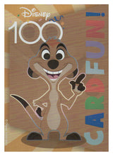 تحميل الصورة إلى عارض المعرض، 2023 Card.fun Disney 100 Joyful #D100-SR13 Timon
