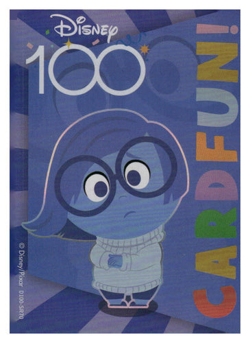 2023 Card.fun Disney 100 Joyful #D100-SR70 Sadness