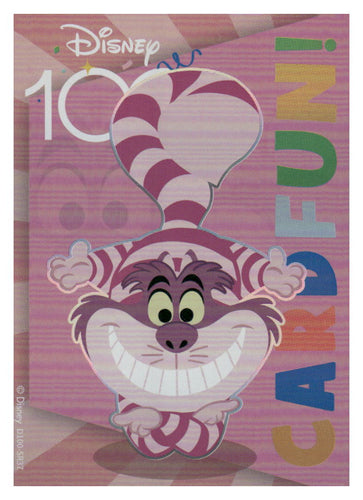 2023 Card.fun Disney 100 Joyful #D100-SR37 Cheshire Cat
