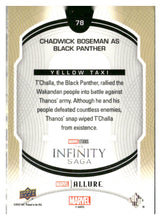 تحميل الصورة إلى عارض المعرض، 2022 Upper Deck Marvel Allure Chadwick Boseman as Black Panther Yellow Taxi #78
