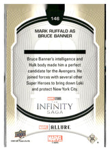 将图片加载到图库查看器，2022 Upper Deck Allure Marvel Studios #146 Mark Ruffalo as Hulk Blue Line
