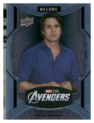 2022 Upper Deck Allure Marvel Studios #146 Mark Ruffalo as Hulk Blue Line