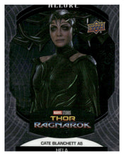Load image into Gallery viewer, 2022 Upper Deck Allure Marvel Studios #64 Cate Blanchett as Hela
