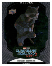 Load image into Gallery viewer, 2022 Upper Deck Allure Marvel Studios #58 Bradley Cooper as Rocket
