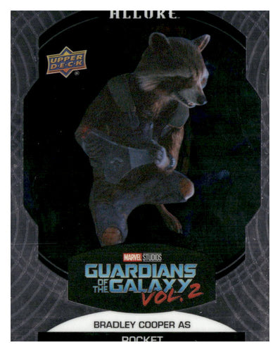 2022 Upper Deck Allure Marvel Studios #58 Bradley Cooper as Rocket