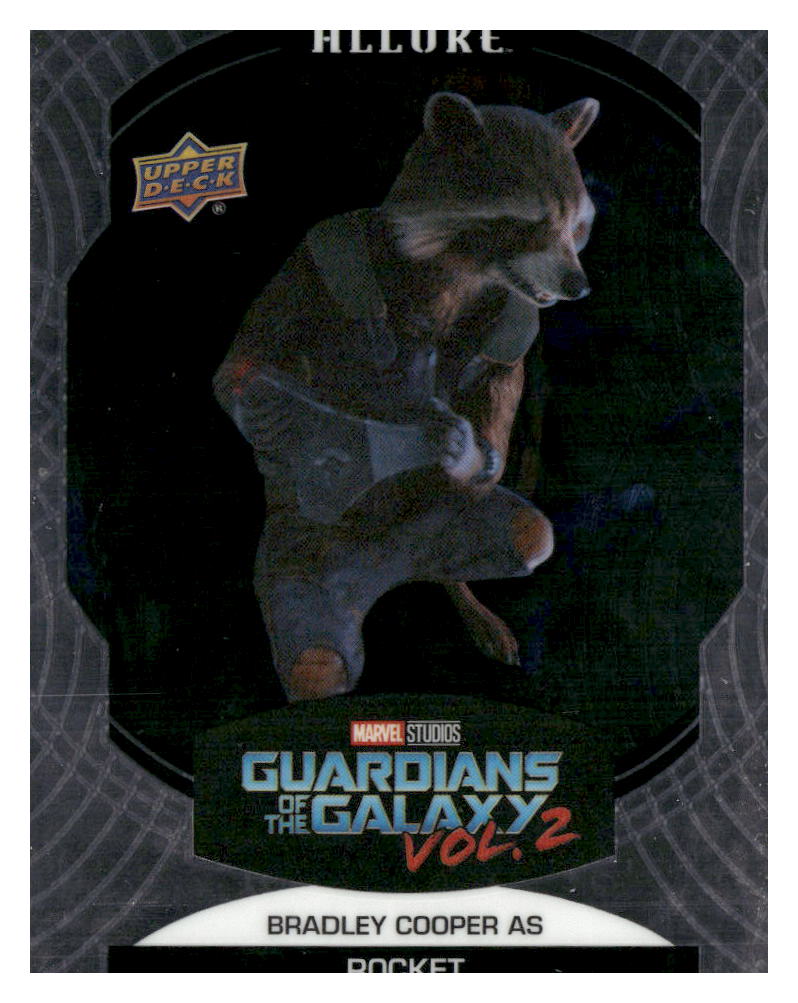 2022 Upper Deck Allure Marvel Studios #58 Bradley Cooper as Rocket
