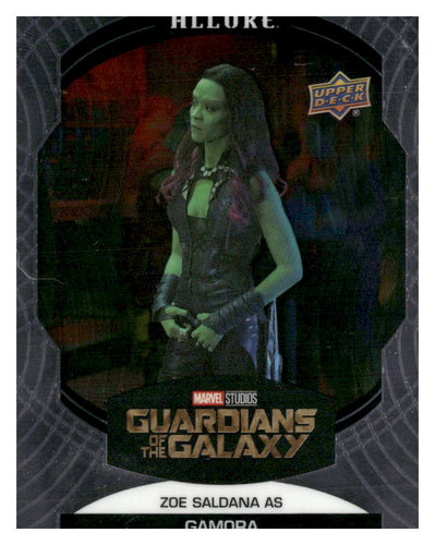 2022 Upper Deck Allure Marvel Studios #36 Zoe Saldana as Gamora