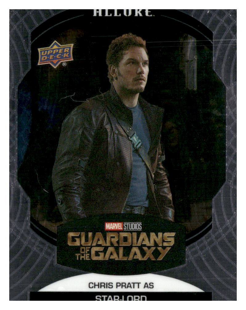2022 Upper Deck Allure Marvel Studios #29 Chris Pratt as Star-Lord