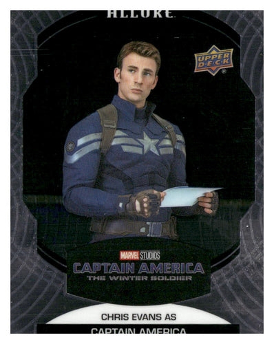 2022 Upper Deck Allure Marvel Studios #26 Chris Evans as Captain America