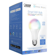 将图片加载到图库查看器，Feit Electric Wi-Fi Smart Bulbs, 4-pack
