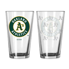 将图片加载到图库查看器，MLB Teams 16 oz Pint Glass - Assorted Team &amp; Style Choose your
