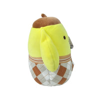 Load image into Gallery viewer, Squishmallows Yellow Plaid Pompompurin 6.5&quot; 2023 Sanrio Winter Collection Stuffed Plush
