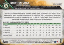 Load image into Gallery viewer, 2016 Topps Holiday #HMW187 - Stephen Vogt - Oakland Athletics
