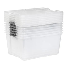 تحميل الصورة إلى عارض المعرض، IRIS 45QT Clear Storage Bin with Buckles
