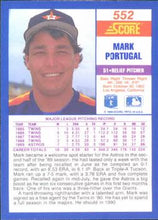 Load image into Gallery viewer, 1990 Score Blue Mark Portugal #552 Astros
