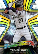 Load image into Gallery viewer, 2017 Topps Chrome Future Stars Trevor Story #FS-14 Colorado Rockies
