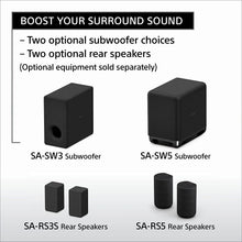 将图片加载到图库查看器，Sony HT-A5000 5.1.2ch Dolby Atmos Soundbar
