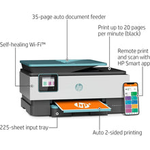 تحميل الصورة إلى عارض المعرض، HP OfficeJet Pro 8028e All-in-One Wireless Color Inkjet Printer Open Box With Ink
