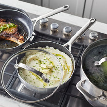 Load image into Gallery viewer, GreenPan GP5 Vista 5-ply Stainless Steel Ceramic Nonstick 12-piece Cookware Set
