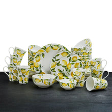 Load image into Gallery viewer, Mikasa Lemons 40-piece Dinnerware Set
