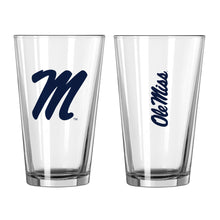 将图片加载到图库查看器，NCAA Teams 16 oz Pint Glass - Assorted Team &amp; Style Choose your
