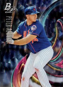 2018 Bowman Platinum Prospects Ice Peter Alonso #TOP-15 New York Mets