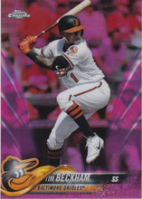 将图片加载到图库查看器，2018 Topps Chrome Pink Refractor Baseball #1-199 - Choose Yours
