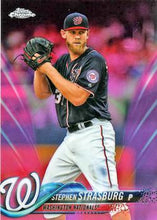 将图片加载到图库查看器，2018 Topps Chrome Pink Refractor Baseball #1-199 - Choose Yours
