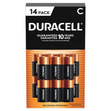 将图片加载到图库查看器，Duracell C Alkaline Batteries, 14-count - Open Box
