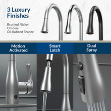 Load image into Gallery viewer, Bio Bidet FLOW Motion Touchless Kitchen Faucet Chrome

