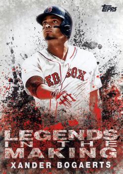 2018 Topps Update Legends in the Making Xander Bogaerts #LITM-23 Boston Red Sox