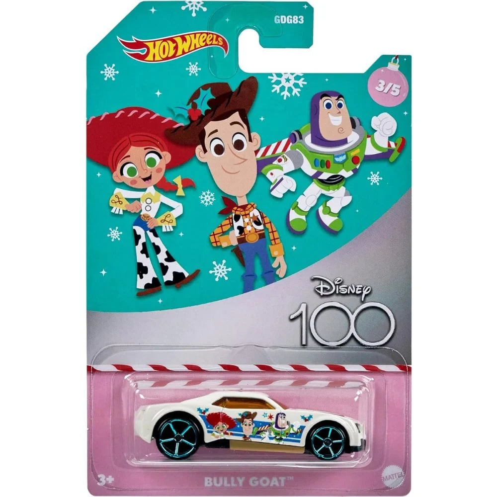 2023 Hot Wheels Car, Disney 100 Themed 1:64 - Assorted Style Choose One